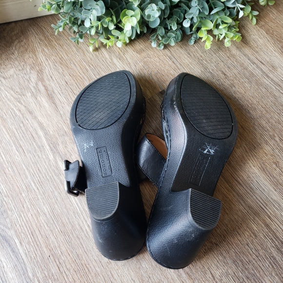Sonoma Rikki Black Summer Sandals Women's Size 7.5 - Picture 7 of 8